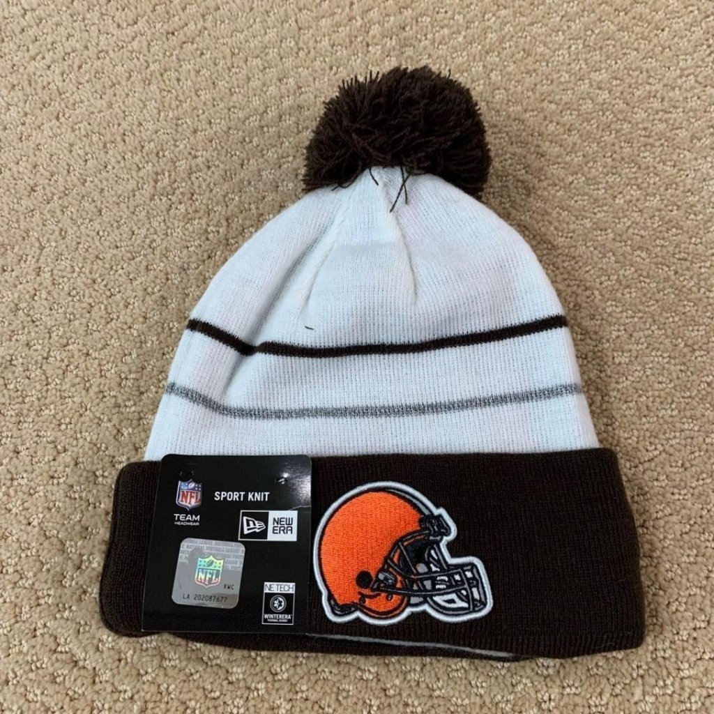 Cleveland Browns Knit Hat One Size Fits Most Thanksgiving 2014 Nfl Football New